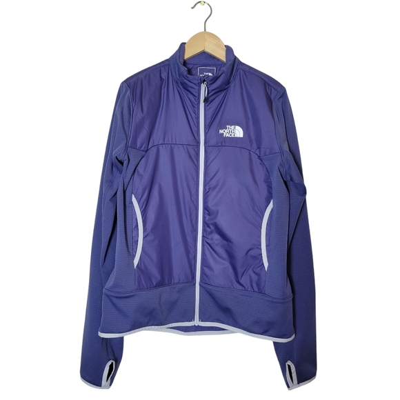 The North Face Women's Winter Warm Pro Jacket Size M Purple Insulated Full Zip - Picture 1 of 12